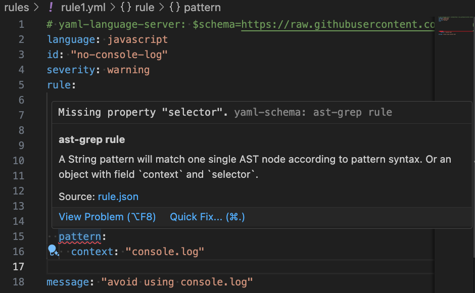 Schema Validation